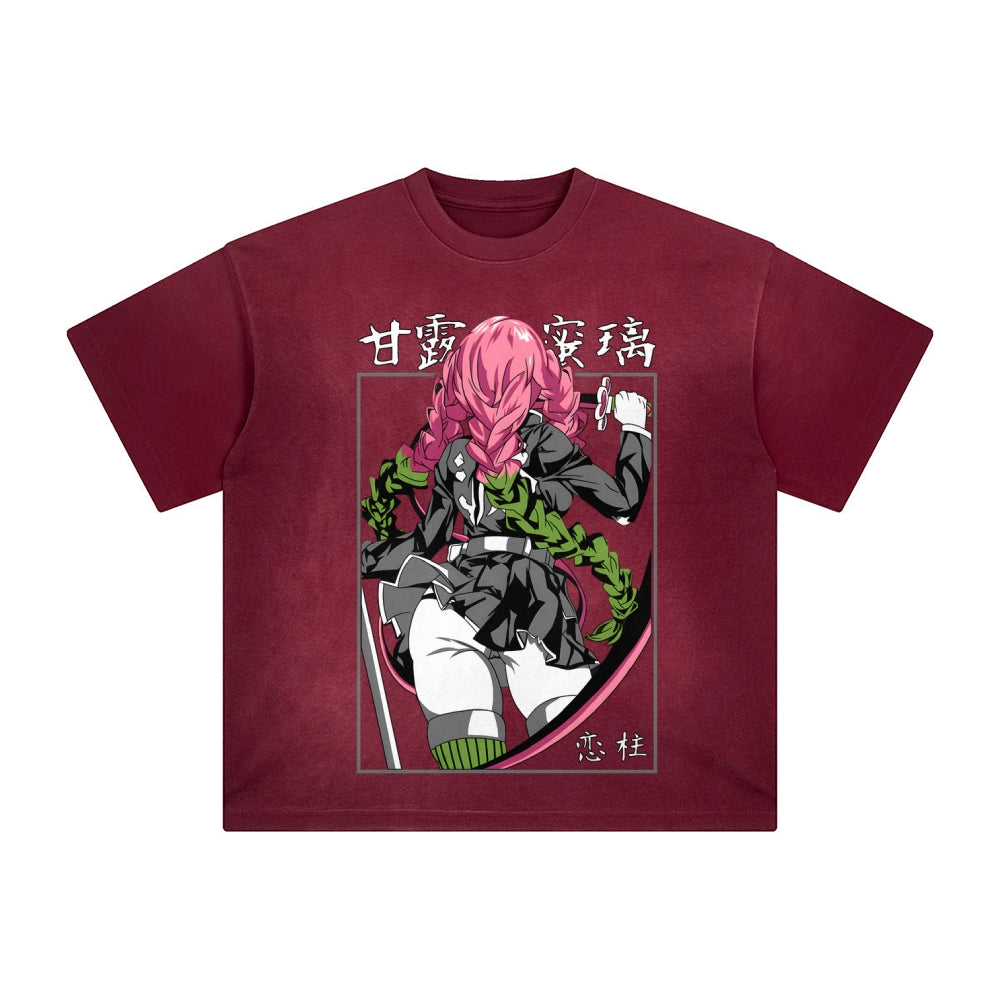 Unisex Anime Inspired Vintage T-Shirt