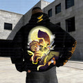 Plus Velvet Unisex Anime Graphic Streetwear Vintage Hoodie