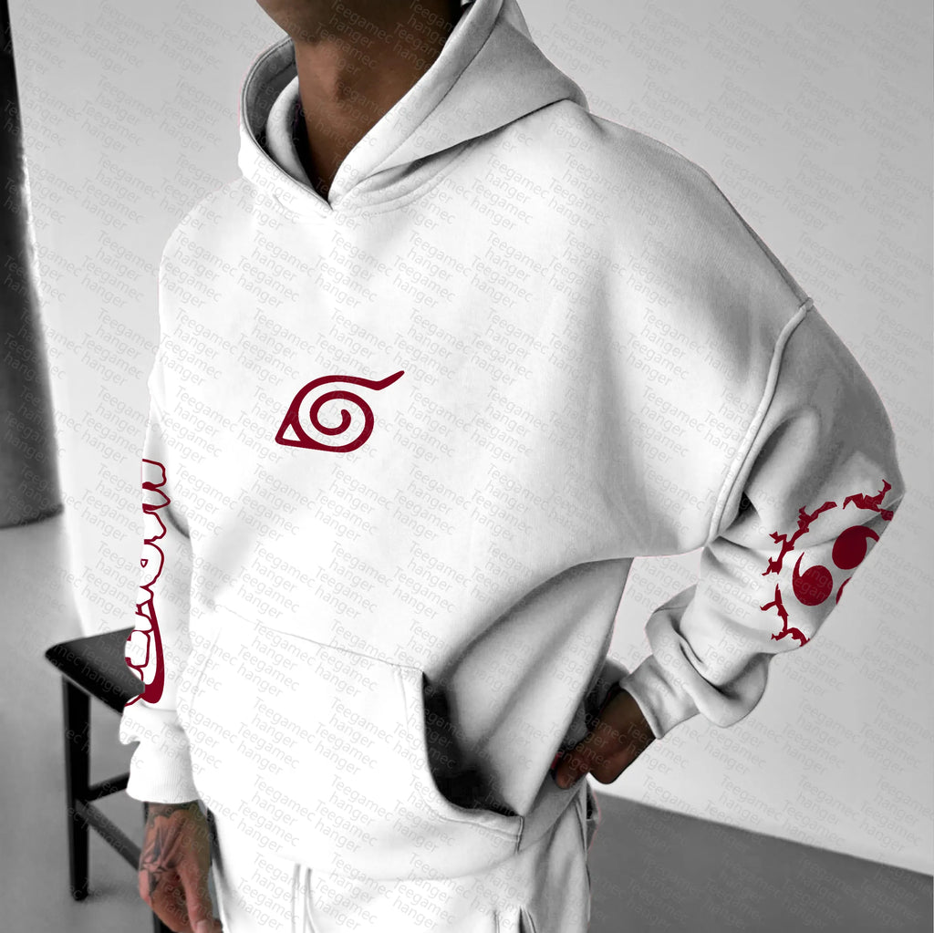 Unisex Naruto Anime Graphic Streetwear Hoodie