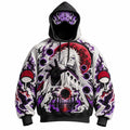 Halloween Anime-Print Hoodie