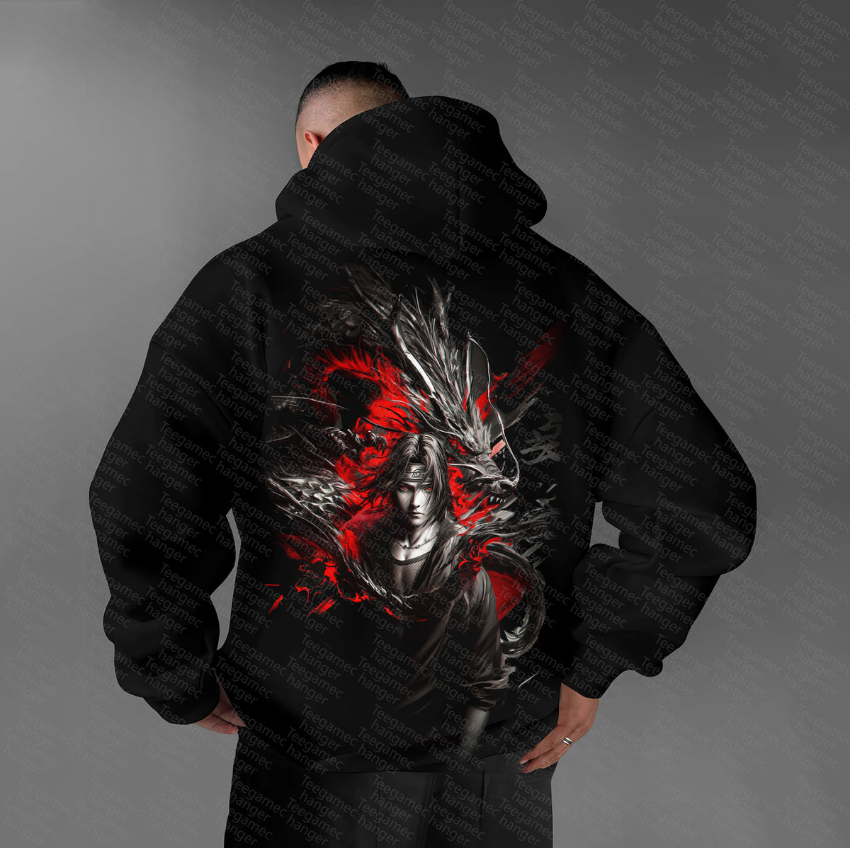 Unisex Naruto Anime Graphic Streetwear Hoodie