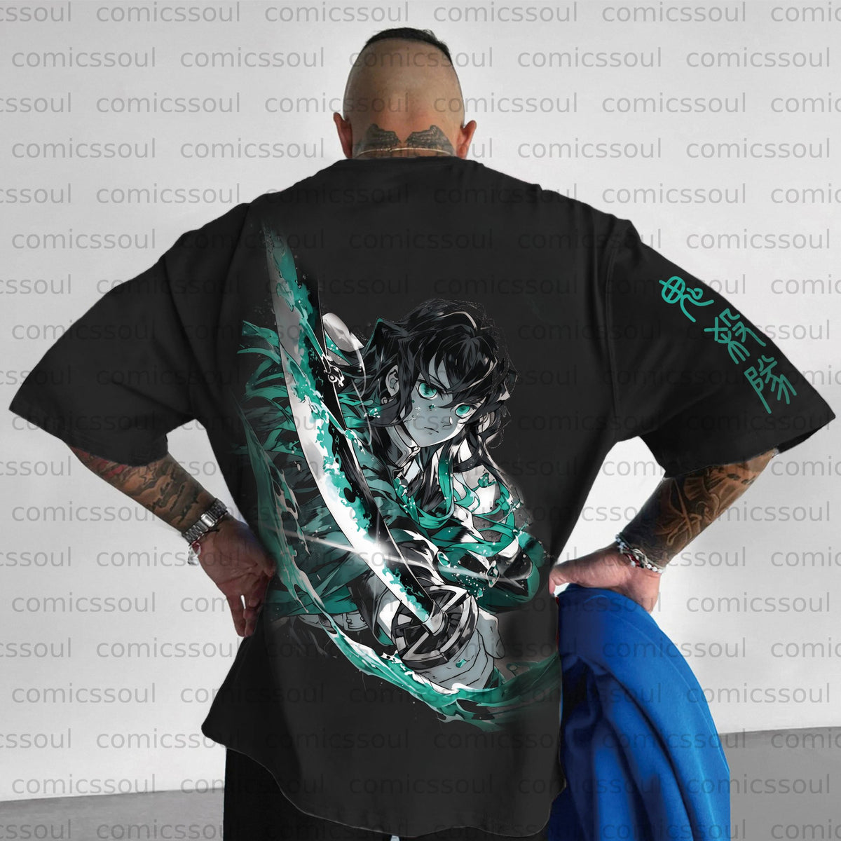 Unisex Anime Inspired Vintage T-Shirt