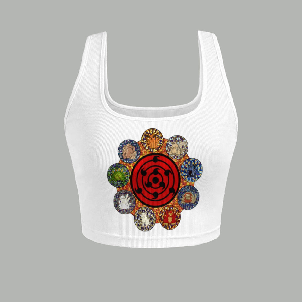 NARUTO Vest and shorts set | Anime Graphic