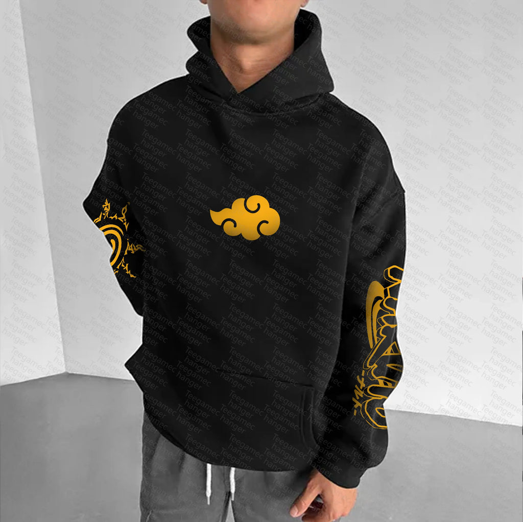 Unisex Naruto Anime Graphic Streetwear Hoodie