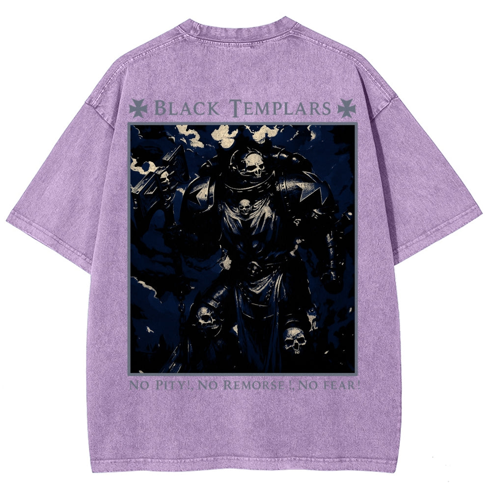 Vintage Casual Washed T-Shirt 2509002319丨WH40K