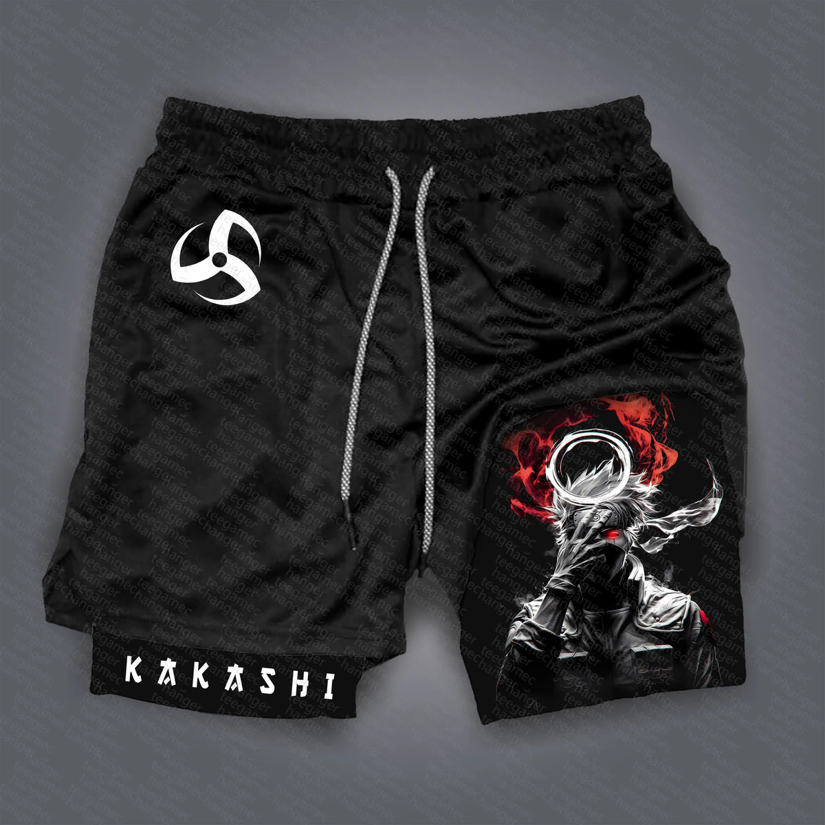 Unisex Anime Graphic Streetwear Shorts