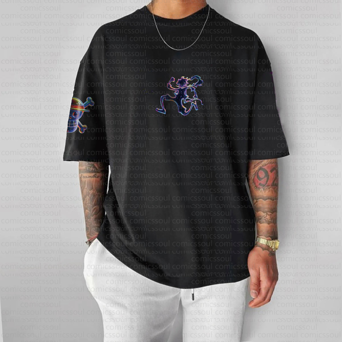 Unisex Anime Inspired Vintage T-Shirt | Comicssoul