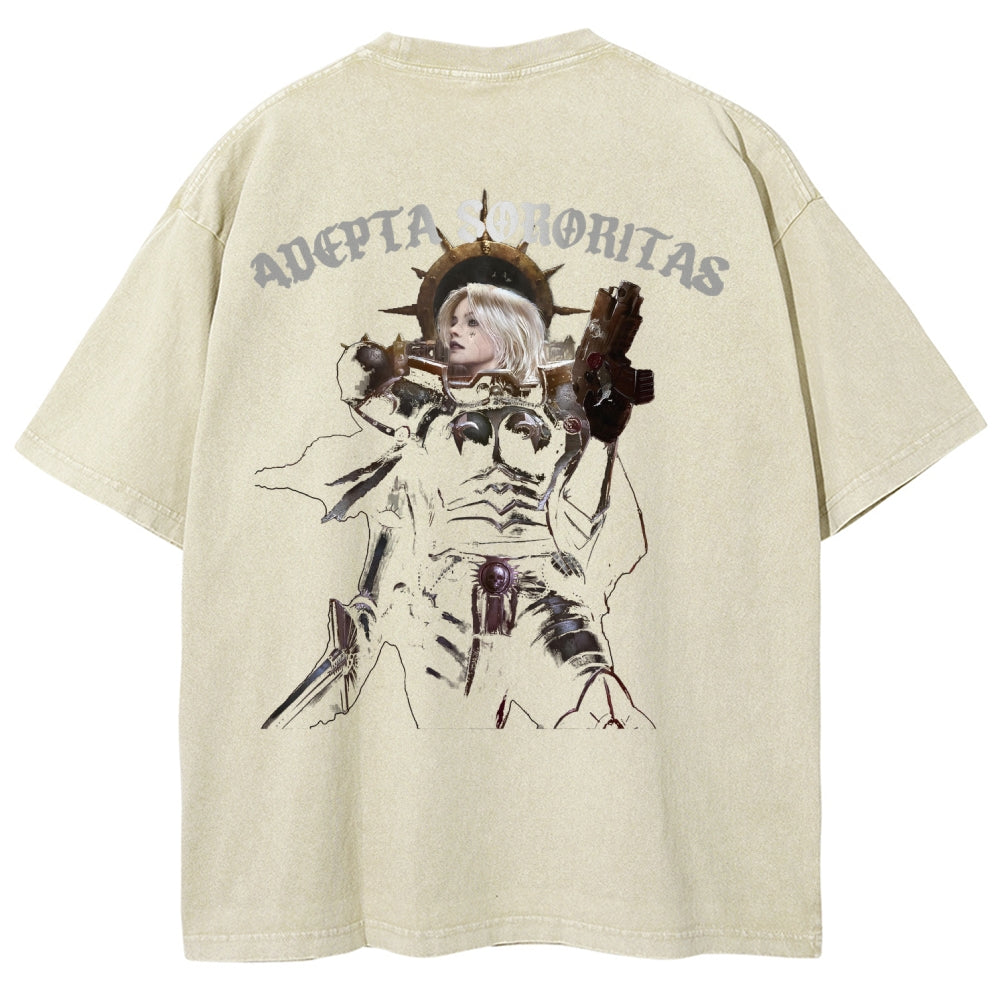 Unisex Fit Washed T-Shirt 丨WH40K