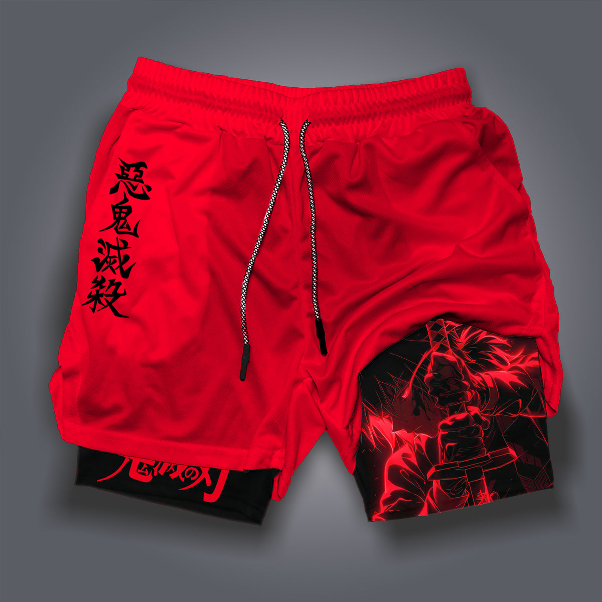 Unisex “ Demon slayer” Casual Streetwear Shorts| KNY