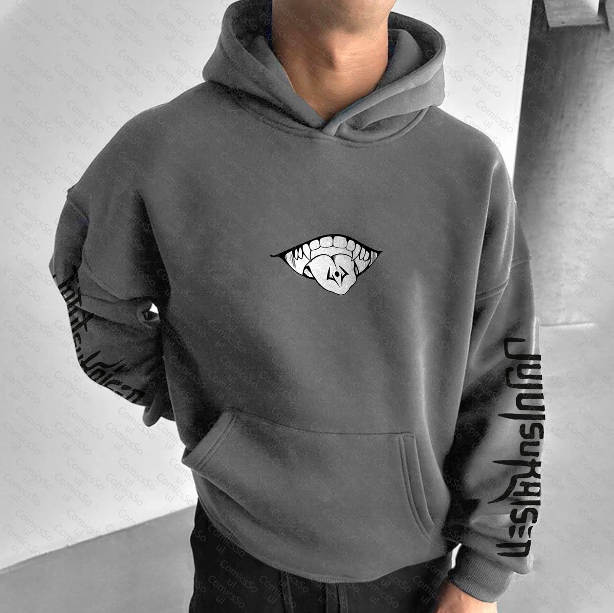 Unisex “ Comicssoul   ” Graphic Streetwear Vintage Hoodie