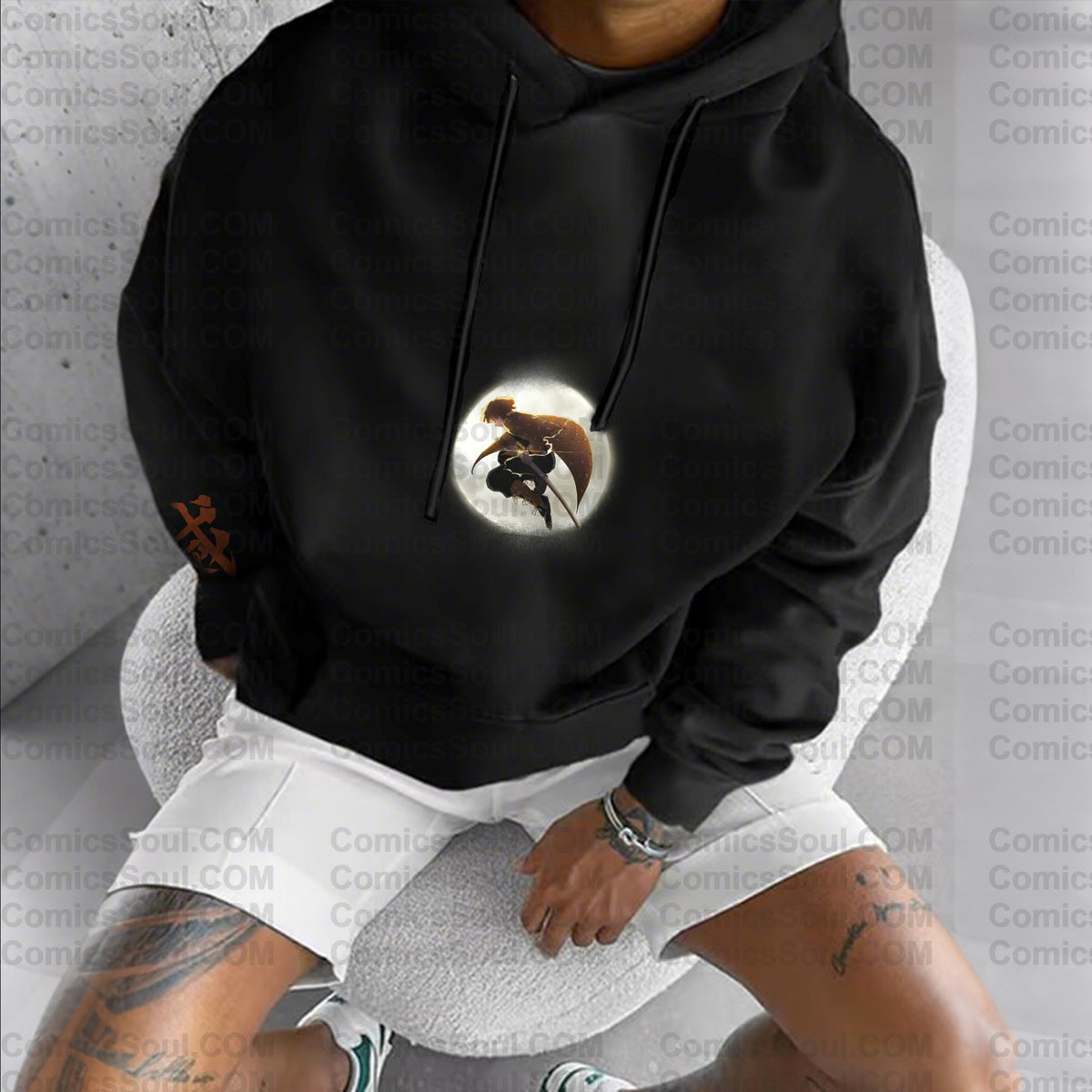 Unisex “ Comicssoul   ” Graphic Streetwear Vintage Hoodie