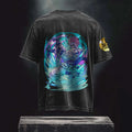 Unisex Anime Inspired Vintage Washed T-shirt