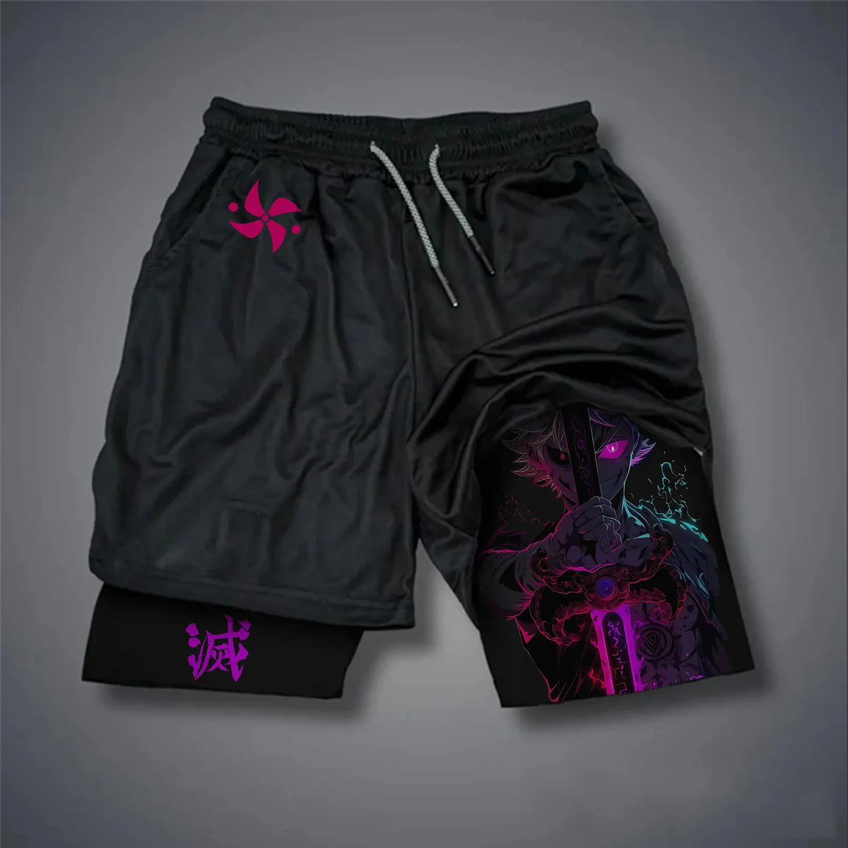 Unisex “ Demon slayer” Casual Streetwear Shorts| KNY