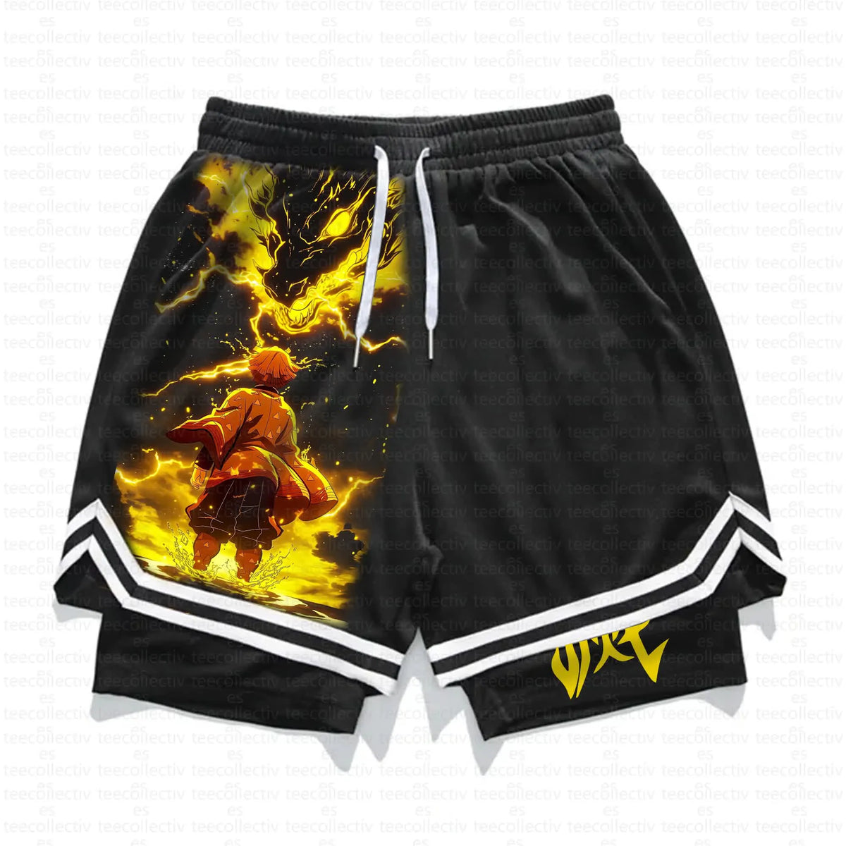 Unisex Casual Anime Streetwear And Gym Shorts 丨KNY