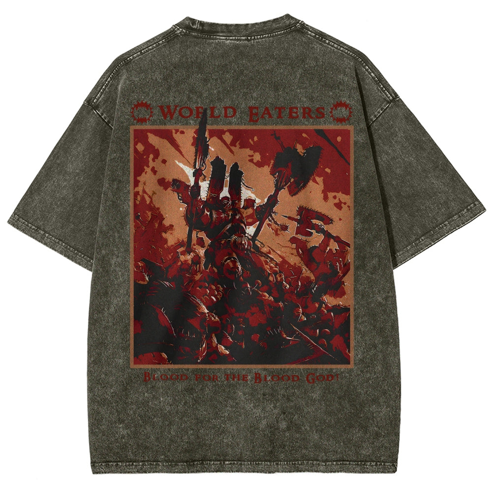 Unisex Fit Washed T-Shirt 丨WH40K