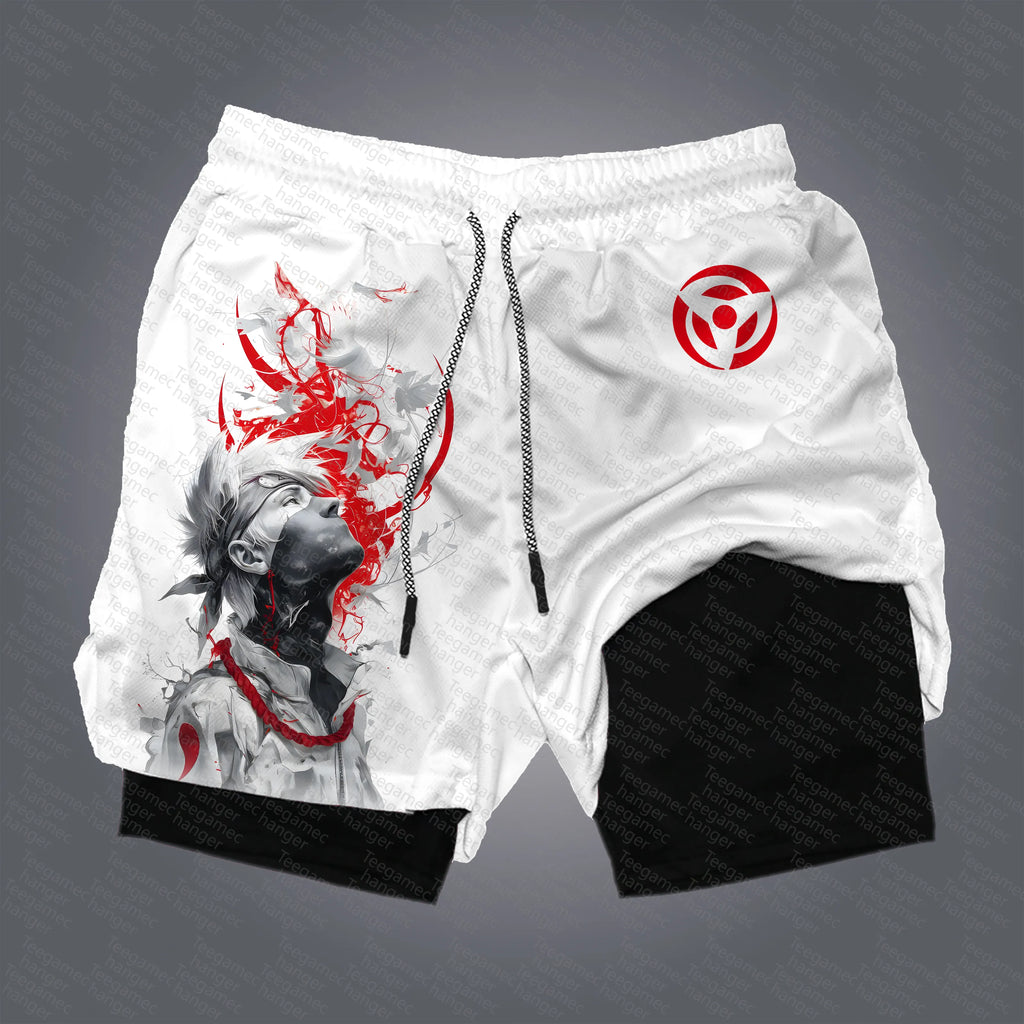 Unisex Naruto Anime Graphic Streetwear Shorts