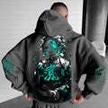 Unisex Anime Graphic Streetwear Vintage Plush Hoodie| KNY