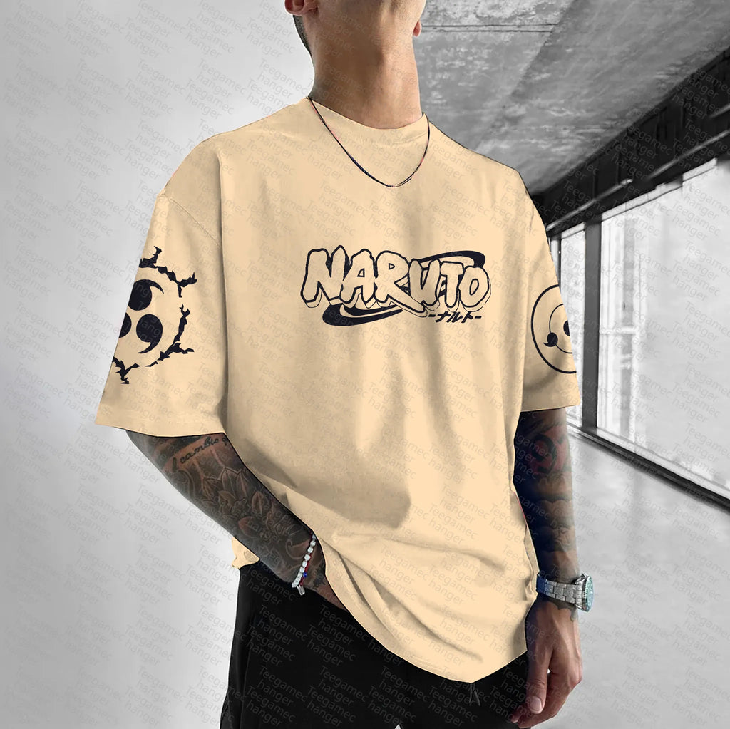 Unisex Naruto Anime Graphic Streetwear T-Shirts