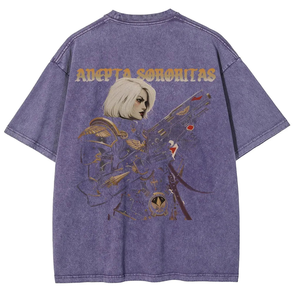 Unisex Fit Washed T-Shirt 丨WH40K