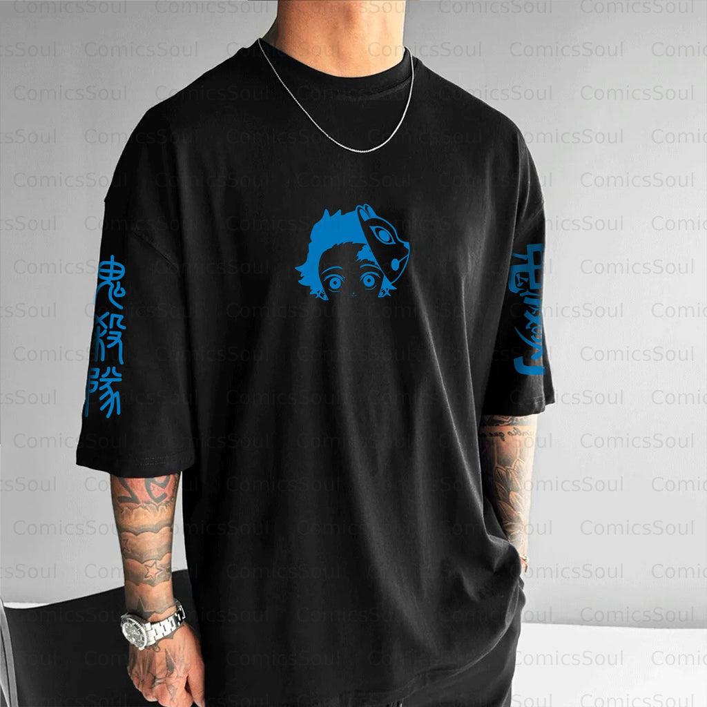 Unisex Anime Inspired Vintage T-Shirt| KNY