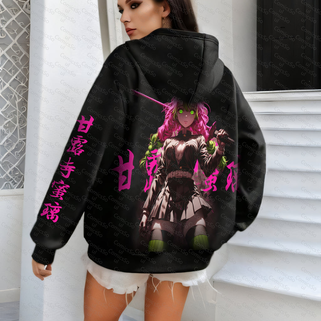 "Comicssoul" Anime Inspired Vintage Hoodie