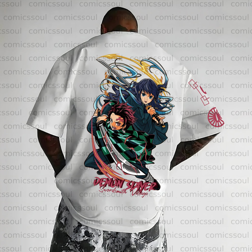 Unisex Anime Inspired Vintage T-Shirt