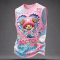 Pirate Crew Graphic Crew-Neck Tank Top