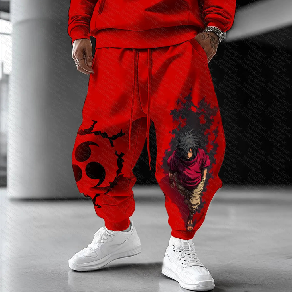 Unisex Naruto Anime Graphic Streetwear Pants