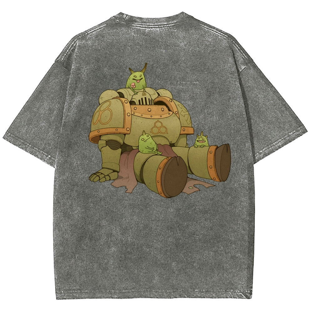 Unisex Fit Washed T-Shirt 丨WH40K