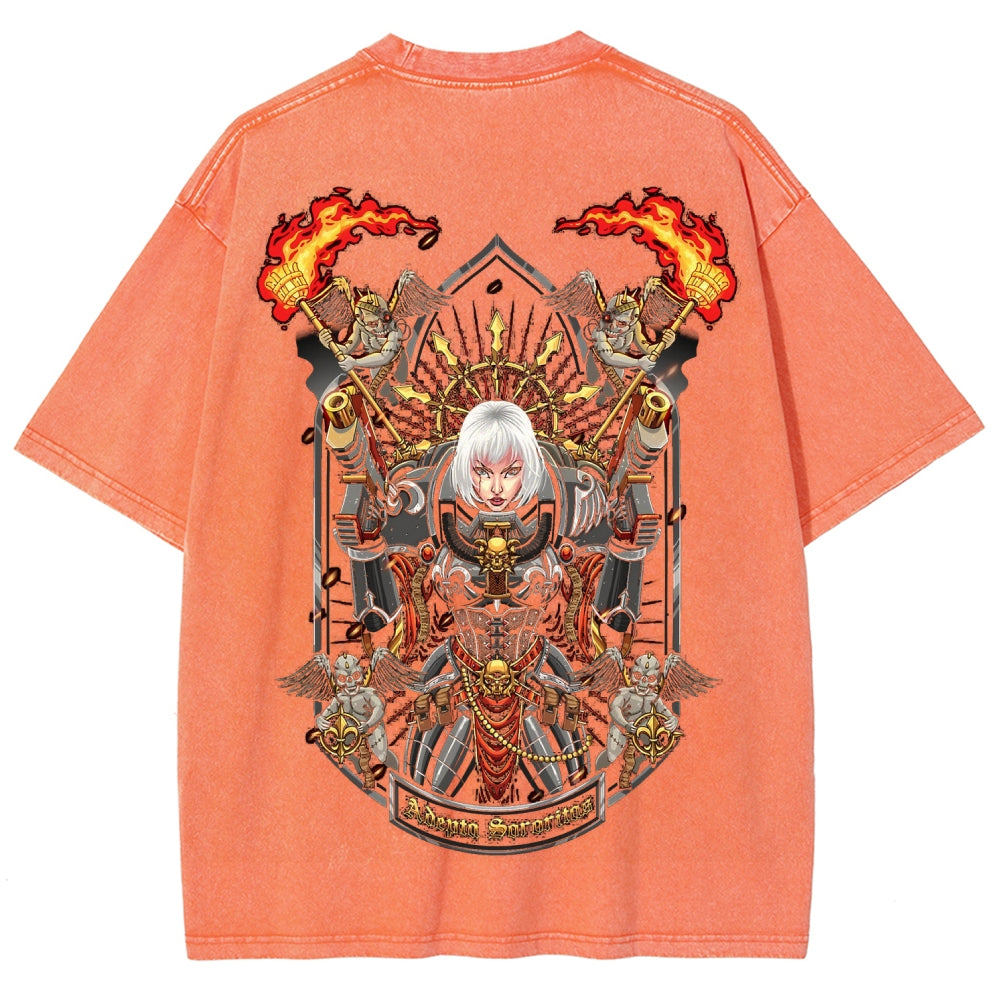 Unisex Fit Washed T-Shirt 丨WH40K
