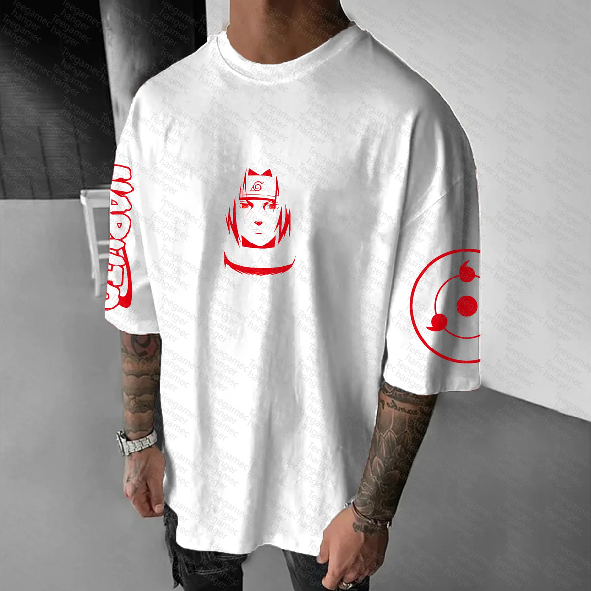 Unisex Naruto Anime Graphic Streetwear T-Shirts