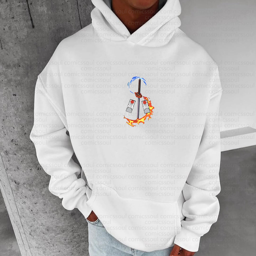 Unisex “Comicssoul” Graphic Streetwear Vintage Hoodie