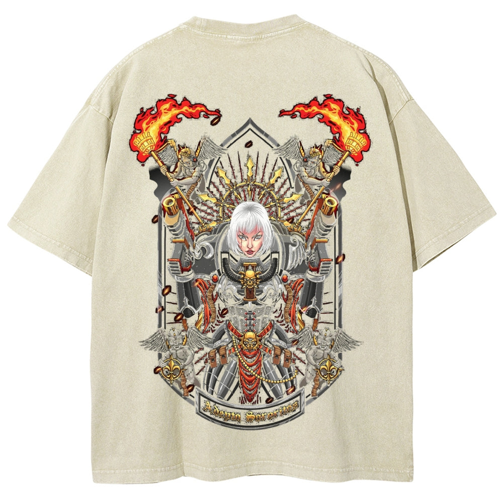 Unisex Fit Washed T-Shirt 丨WH40K