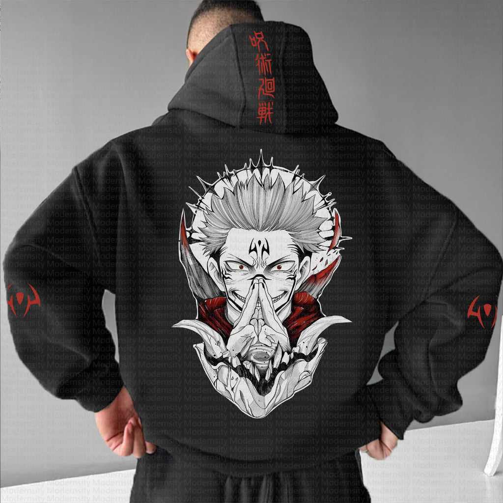 Unisex Anime Graphic Streetwear Vintage Hoodie丨Comicssoul