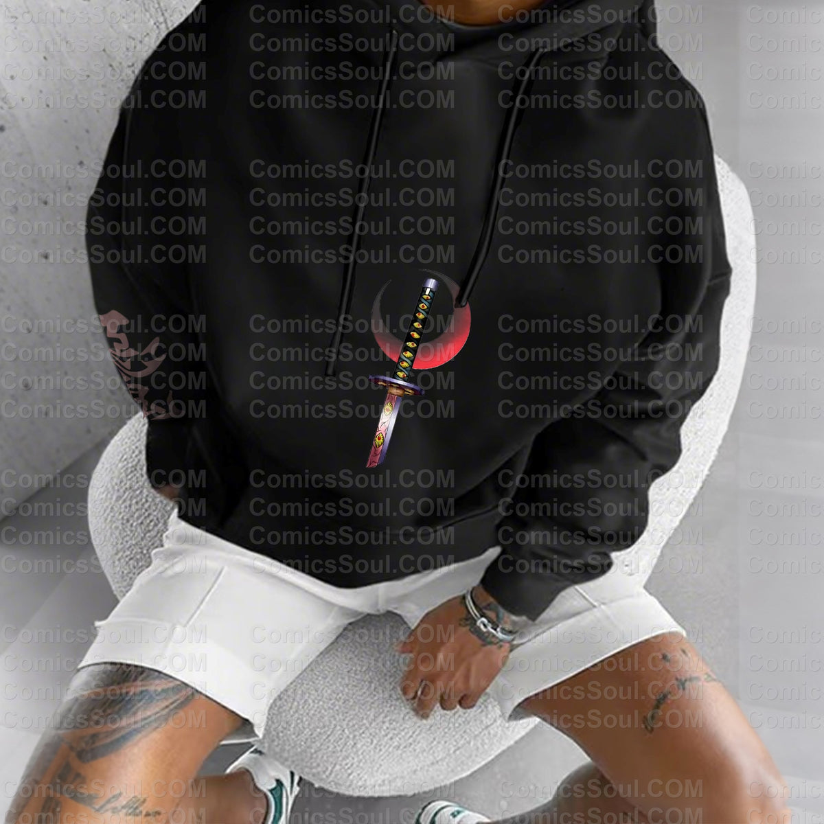 Unisex Anime Graphic Streetwear Vintage Hoodie| KNY