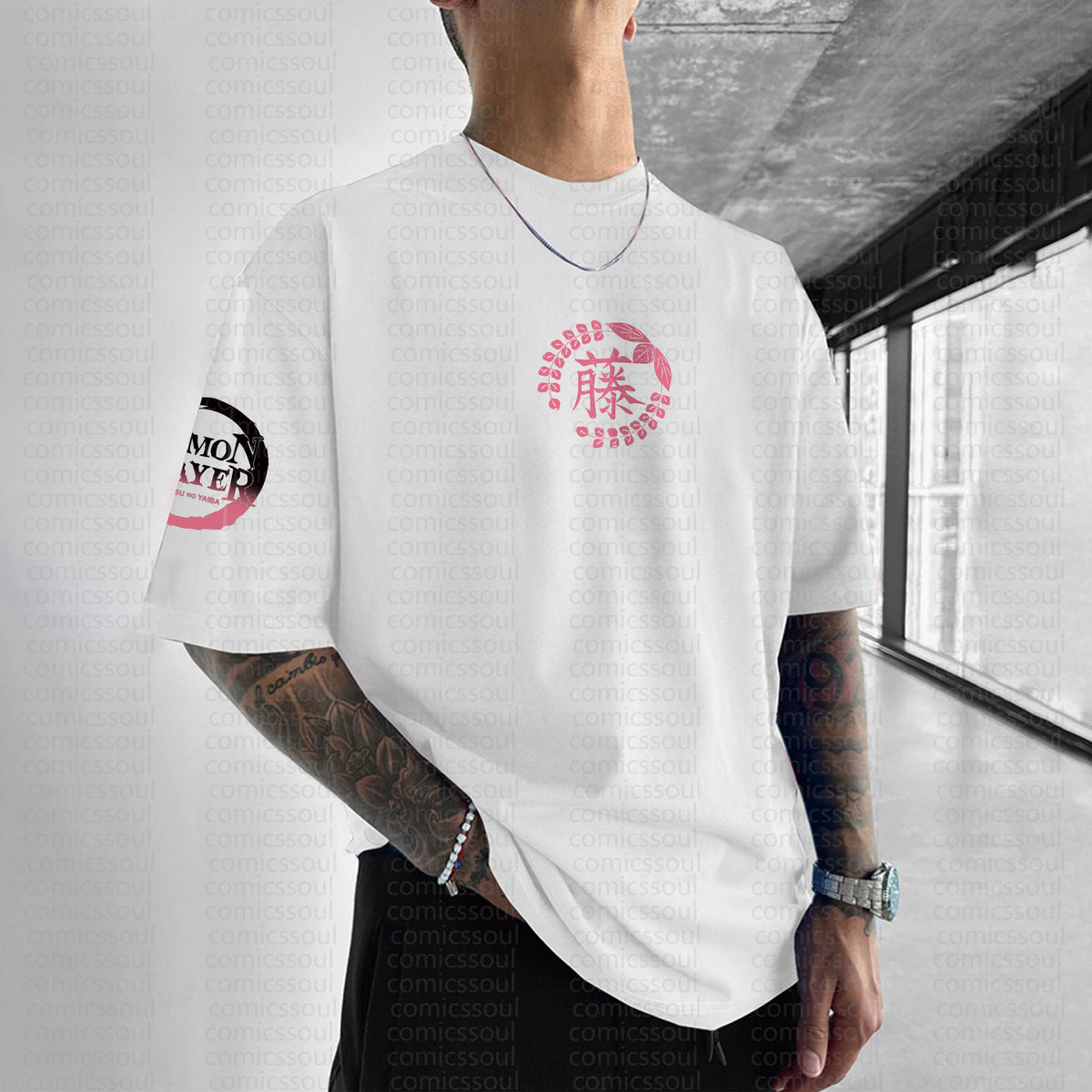 Unisex Anime Inspired Vintage T-Shirt | Comicssoul
