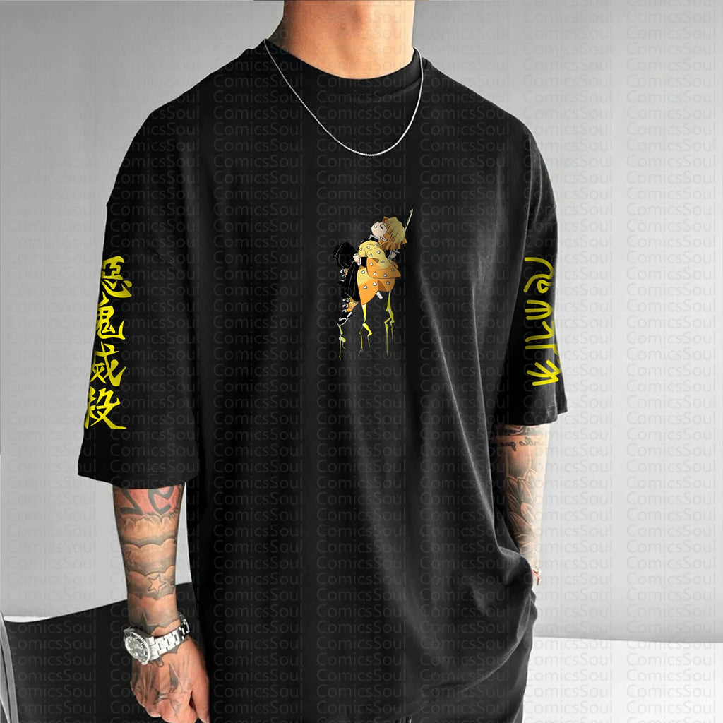 Unisex Anime Inspired Vintage T-Shirt