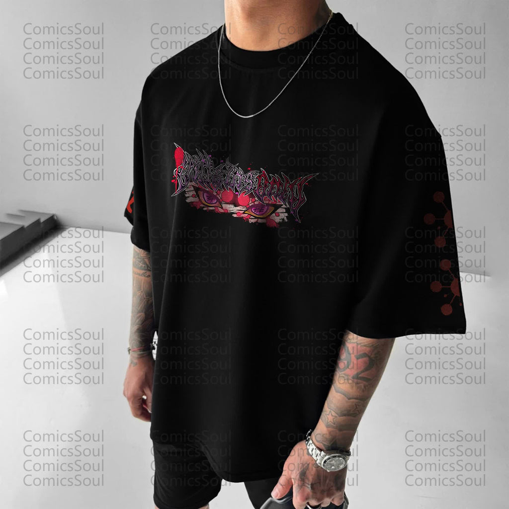 Unisex Anime Inspired Vintage T-Shirt丨Comicssoul