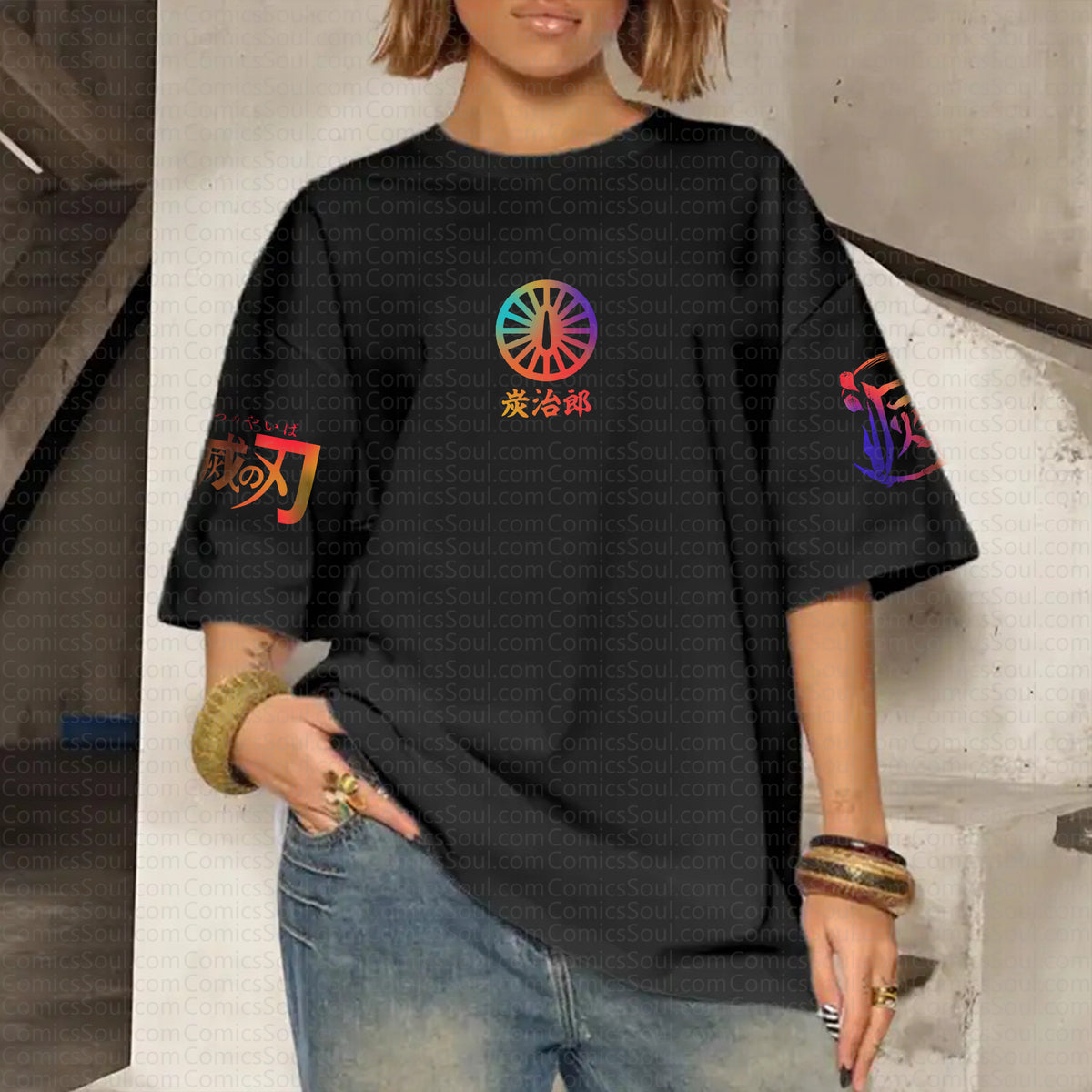 "Comicssoul" Anime Inspired Vintage T-Shirt