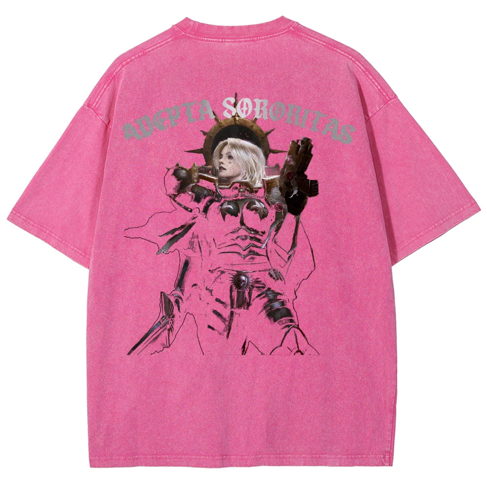 Unisex Fit Washed T-Shirt 丨WH40K