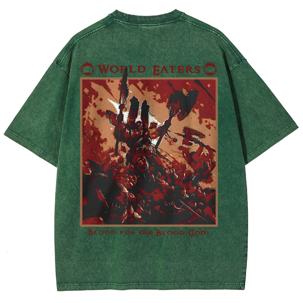 Unisex Fit Washed T-Shirt 丨WH40K
