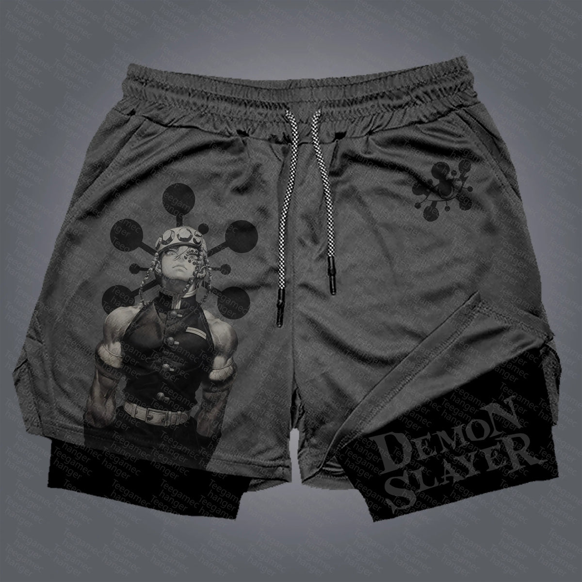 Unisex  “KNY” Casual Anime Streetwear Shorts