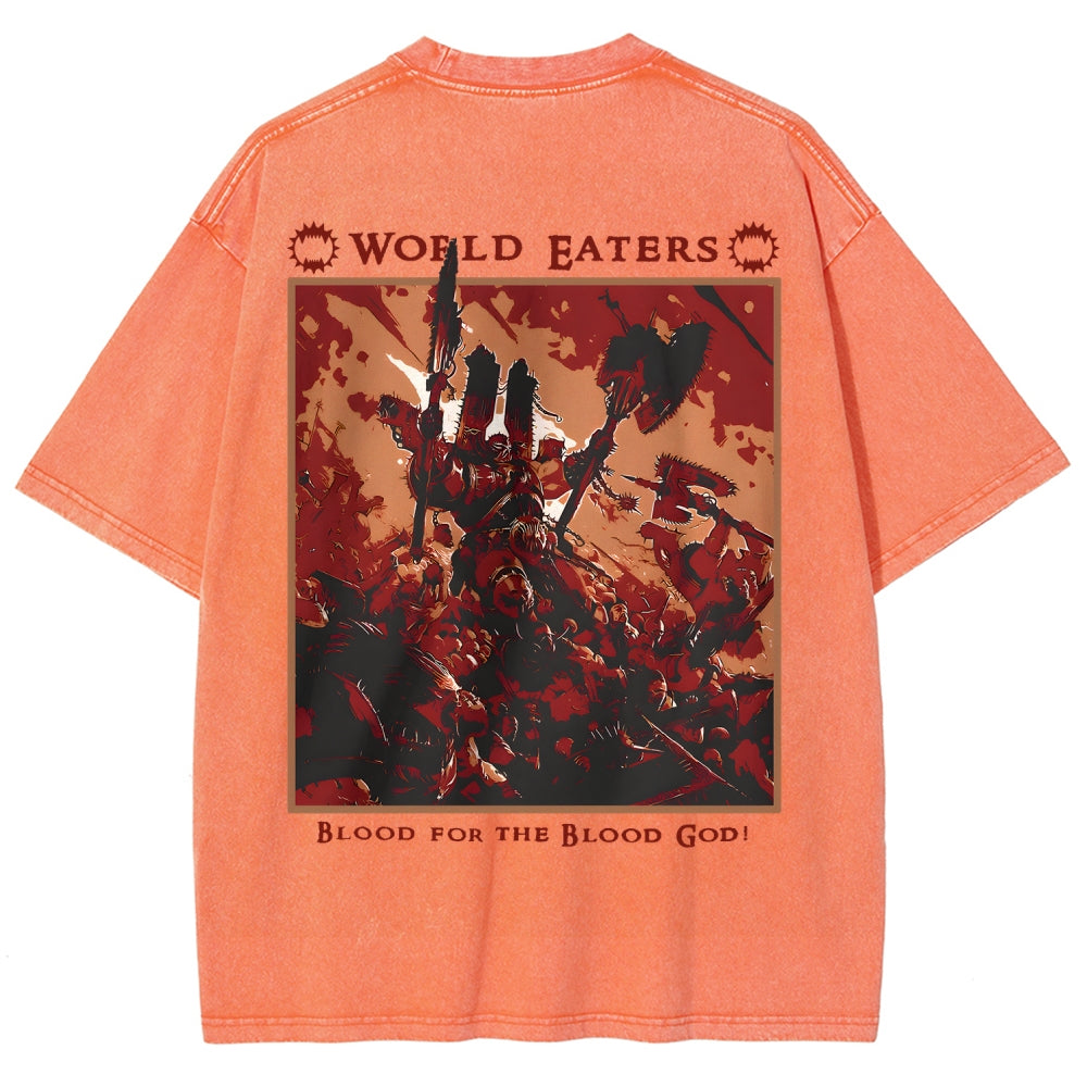 Unisex Fit Washed T-Shirt 丨WH40K