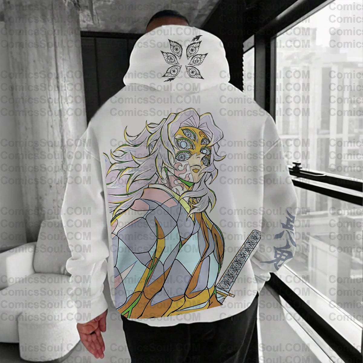 Unisex Anime Graphic Streetwear Vintage Hoodie| KNY