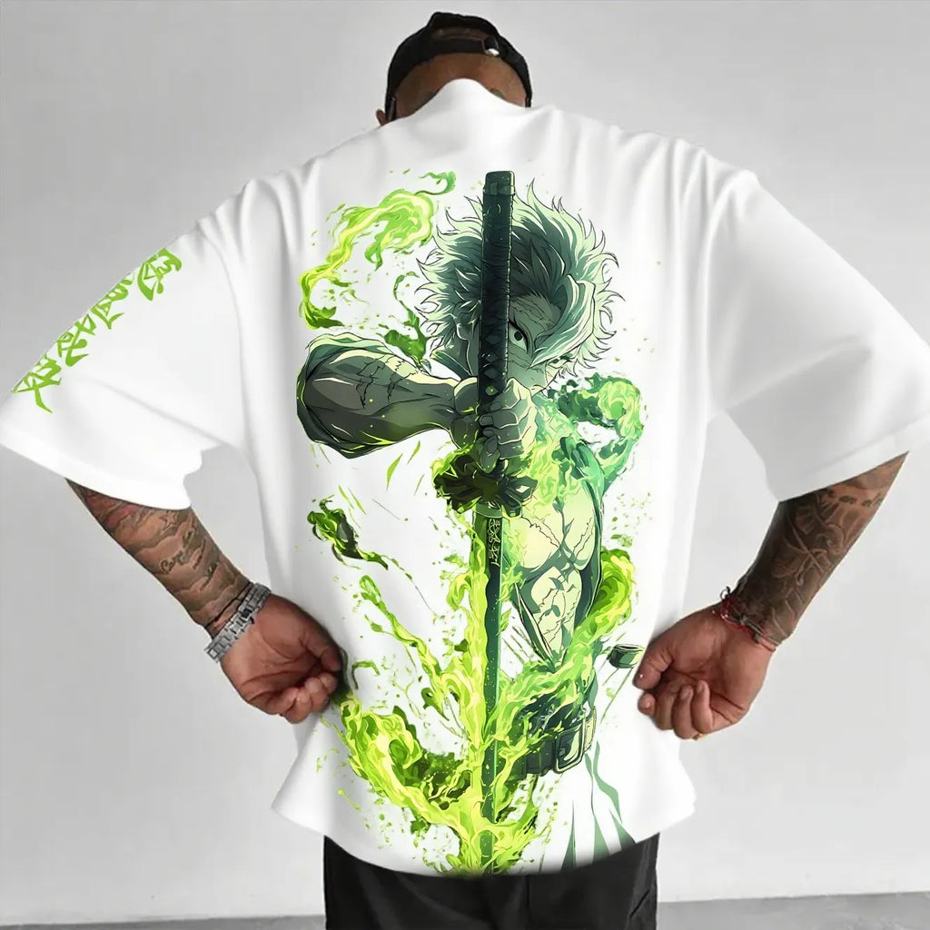 Unisex Anime Inspired Vintage T-Shirt丨KNY