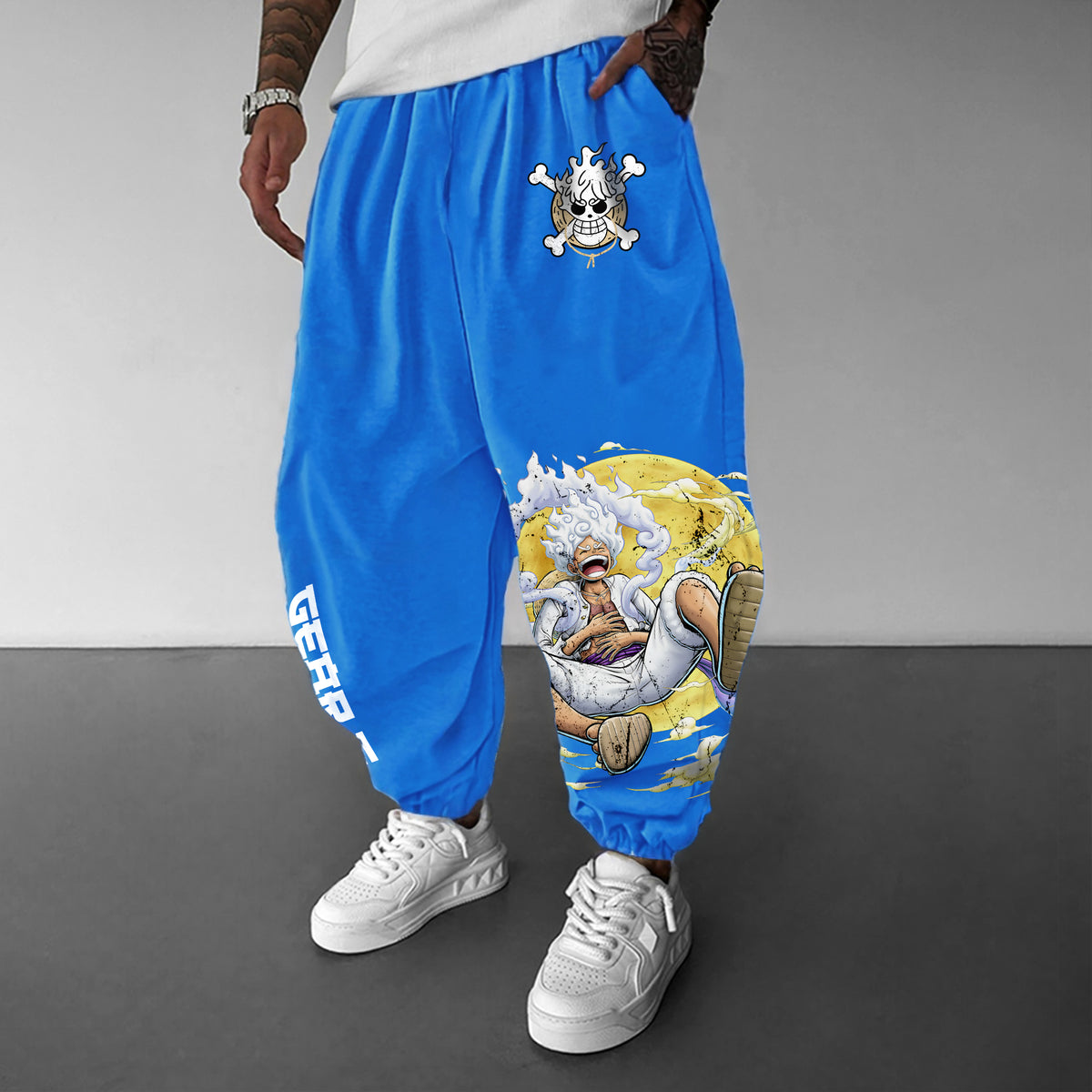 Unisex Anime Printed  Pants丨 Luffy Gear 5