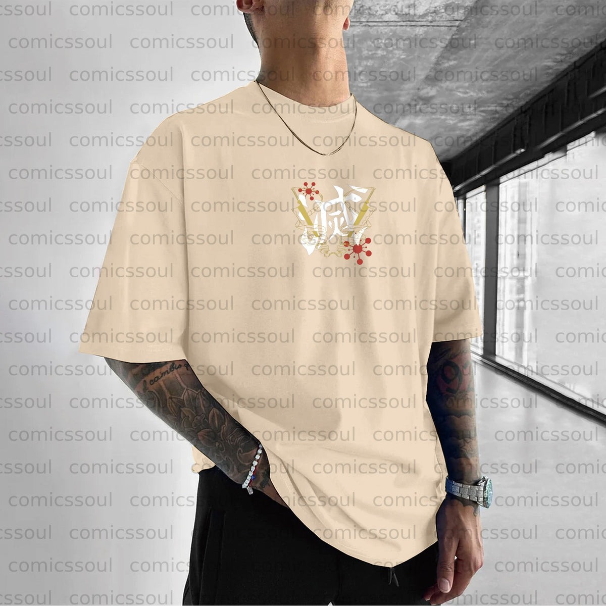Unisex Anime Inspired Vintage T-Shirt