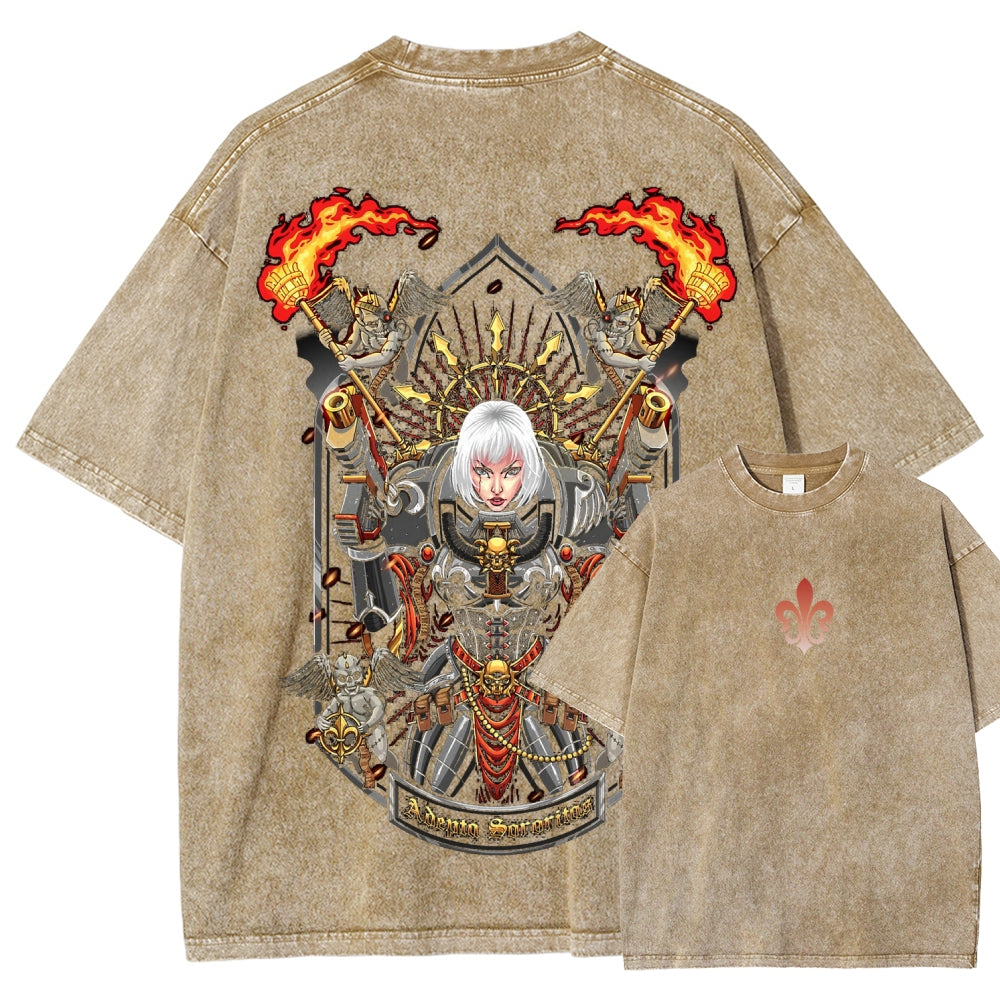 Unisex Fit Washed T-Shirt 丨WH40K