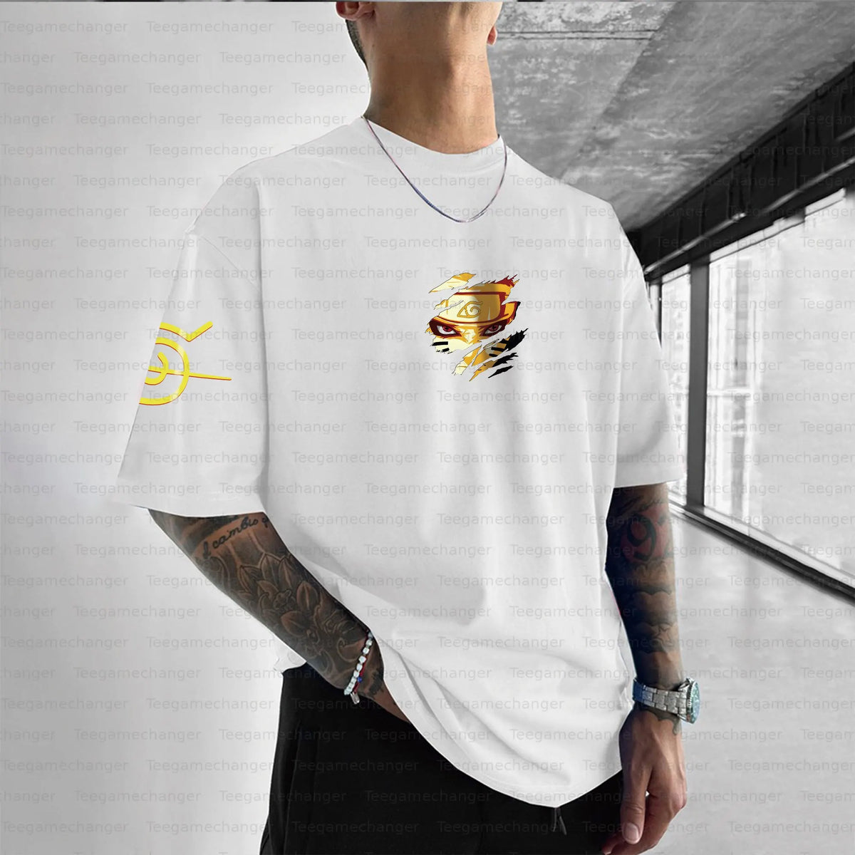 Unisex Naruto Anime Graphic Streetwear T-Shirts