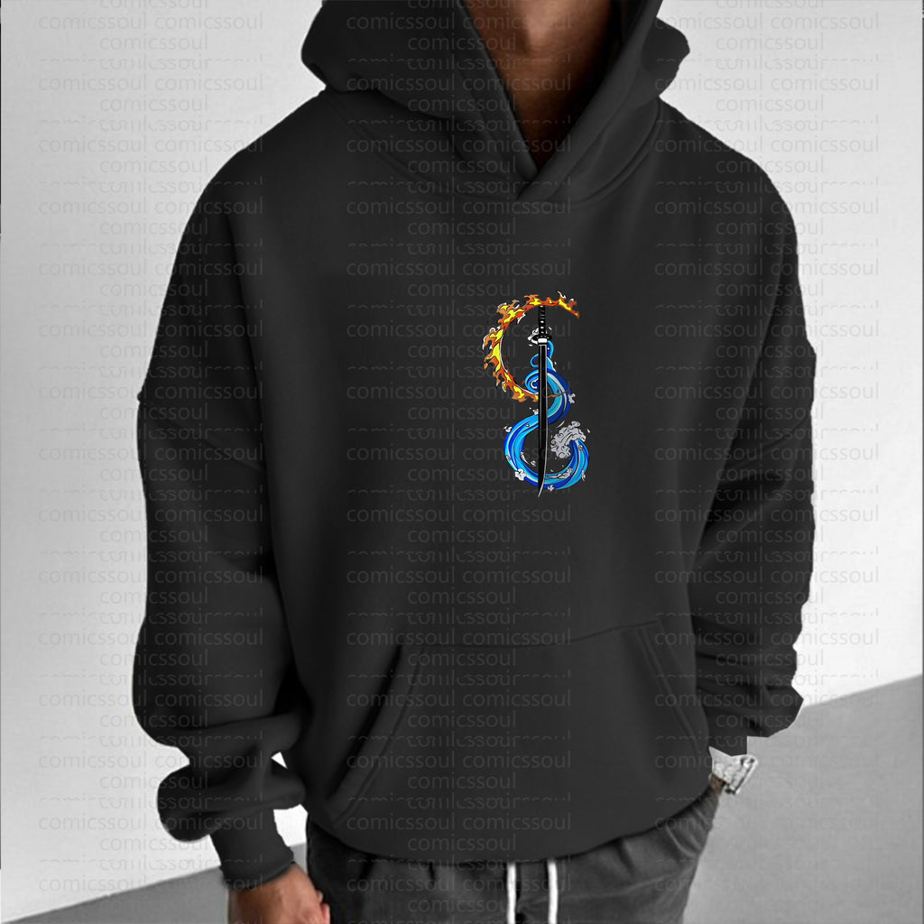 Unisex “ Comicssoul   ” Graphic Streetwear Vintage Hoodie